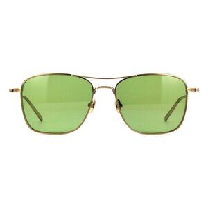 New MATSUDA Brown Square M3099 AG Sunglasses Women